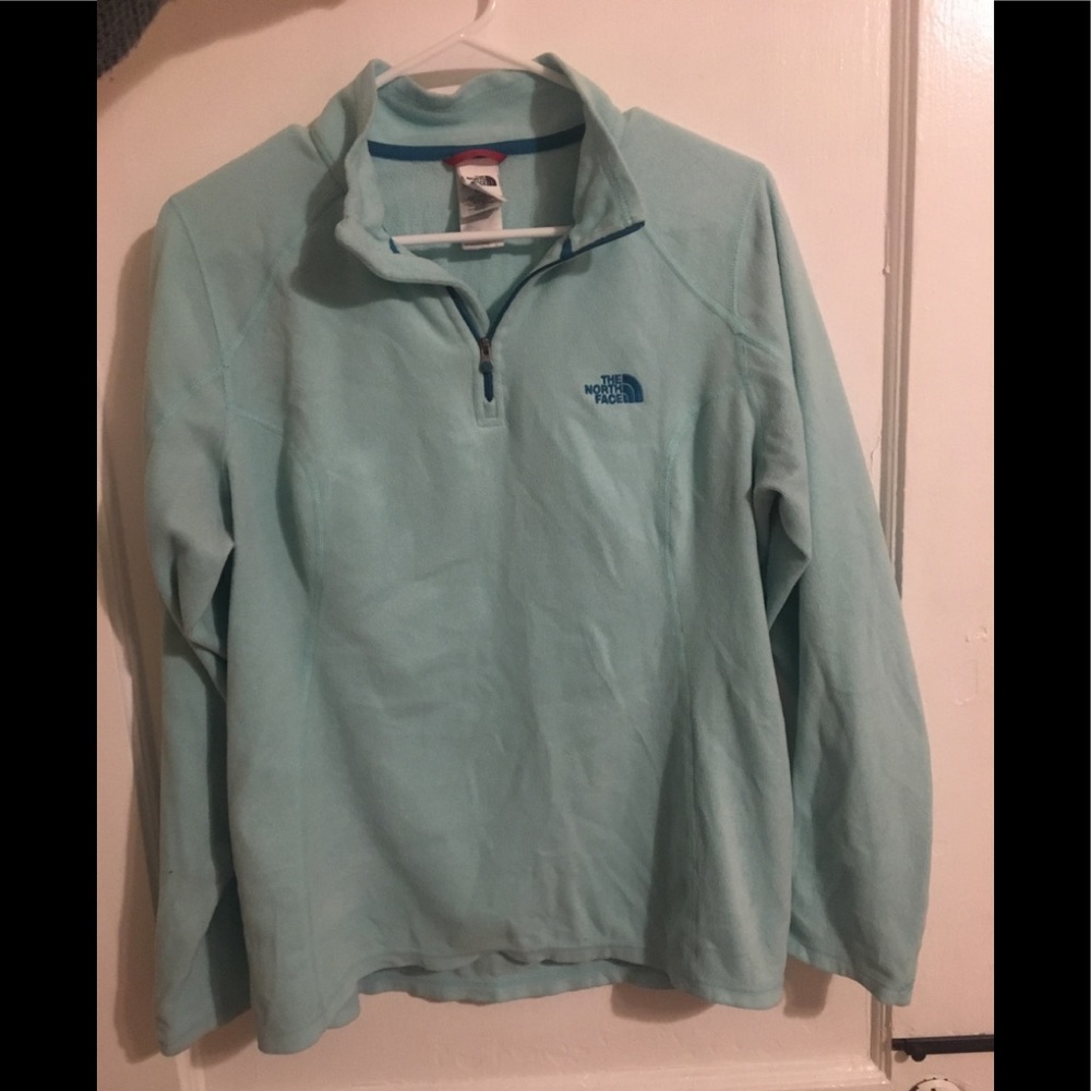 North Face Mint Fleece Pullover